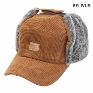 남자 방한 볼캡 BPH002 털 캡모자 골덴 귀달이 겨울 모자