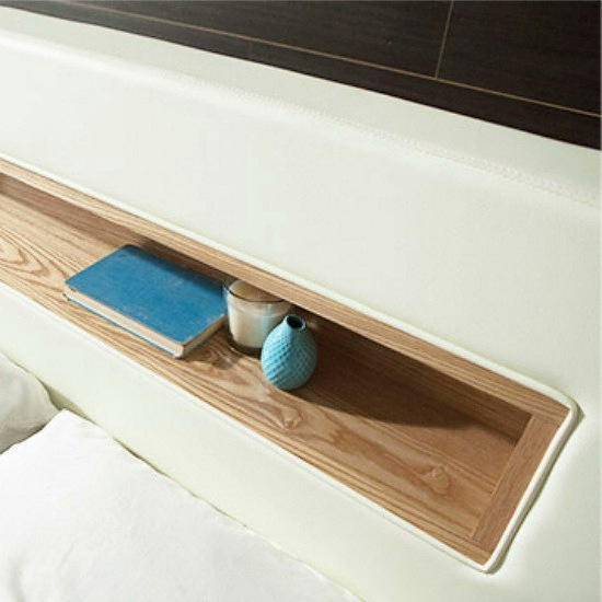 파로마 에이미 평상형 LED침대 SS (매트별도)_이미지