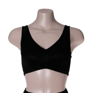 남영비비안 비비안 유방암 겸용 자가드런닝형 노와이어브라 BR3518 BK