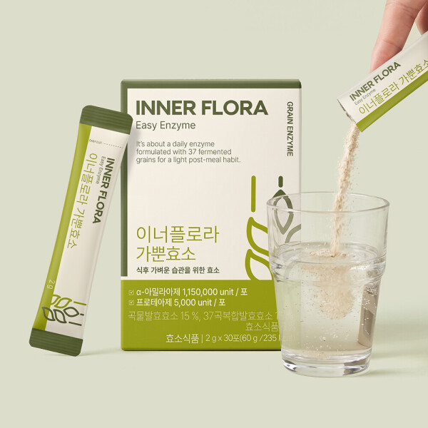 한풍네이처팜 이너플로라 가뿐효소 30포