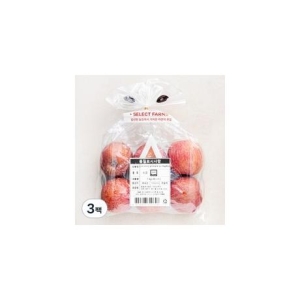 농업회사법인디에스푸즈 셀렉트팜 GAP A 사과 6과 소과 1kg (3개)_이미지