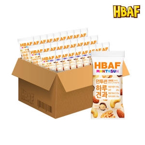 HBAF 먼투썬 하루견과 화이트 20g