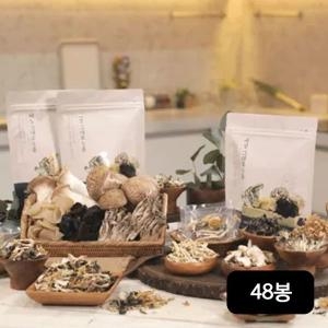 버섯마루 버섯 그대로 5종 48g (6개)_이미지