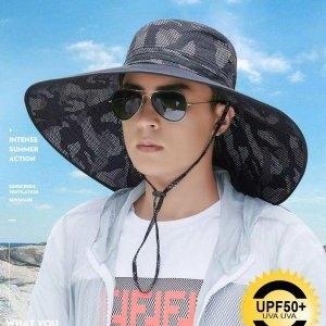 챙넓은모자 정글모자 남성 모자 밀리터리 자외선차단 WA5319A_이미지