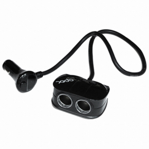 아팩스 스위치 2구 소켓+2USB+볼트게이지 30V