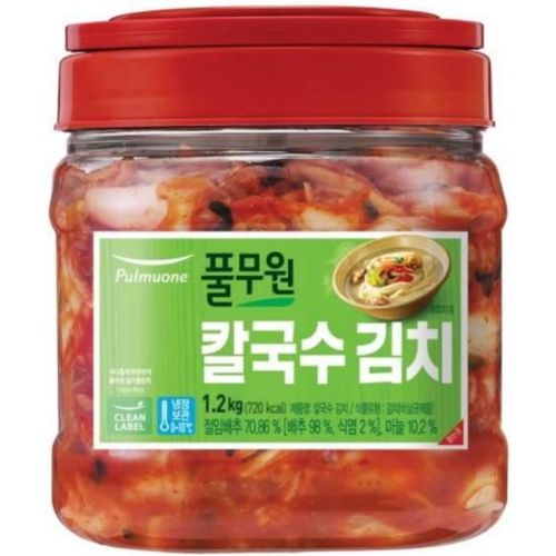 칼국수 김치 1.2kg