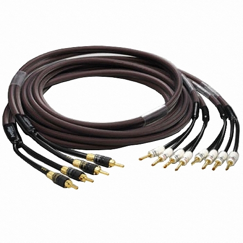 오디오플러스 SEC-8502BBB 바이와이어링 스피커케이블 완제품 (1m)_이미지