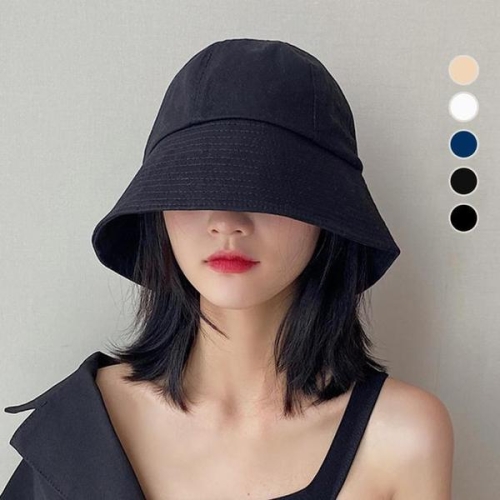 셀러허브 르랑 시크릿 돔 버킷햇 B 모자 벙거지 여성 여름 겨울 챙 넓은 사파리 보닛햇WHB S16710029