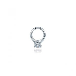 스타일러스 일러스 Ps위싱링2 CZ 18k 탄생석 화이트골드 펜던트 160