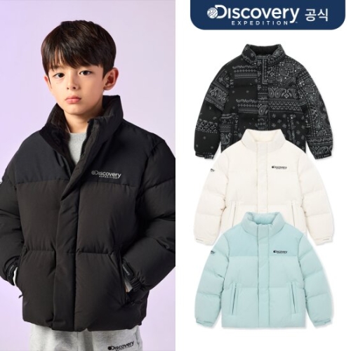 키즈 반슬리 RDS 다운 숏패딩 BLACK DKDJ75036-BKS