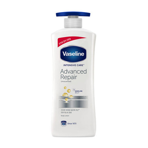 유니레버 바세린 인텐시브 케어 어드밴스드 리페어 바디로션 600ml (1개)