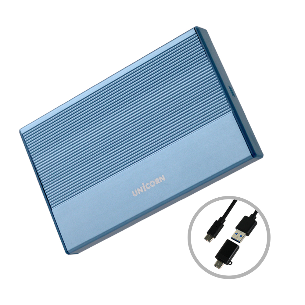 서진네트웍스 UNICORN HDD-800VA 외장하드 (1TB)_이미지