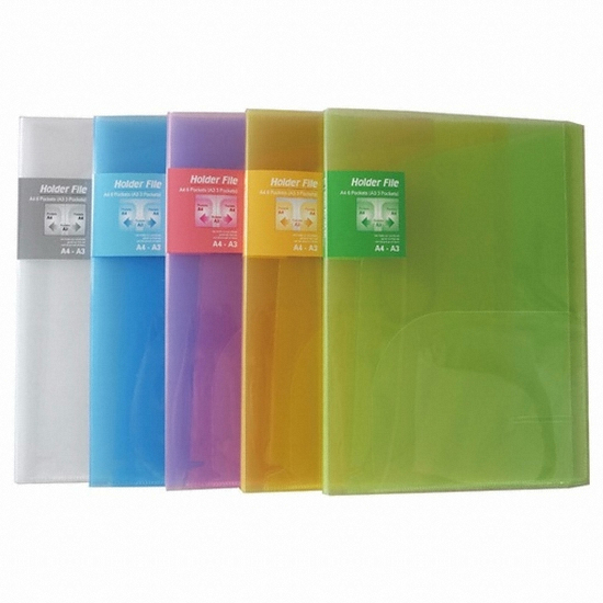 리멤버 포켓 홀더 화일 A4 10포켓 (분홍)