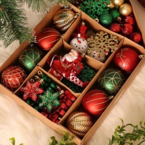 트리 장식볼 오너먼트세트 컬러팝 DP68558