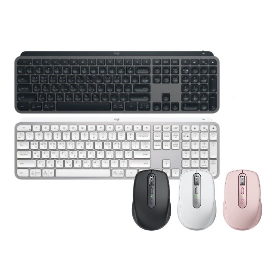 ������ MX Keys S + MX Anywhere 3s Ű���� ���콺 ��Ʈ