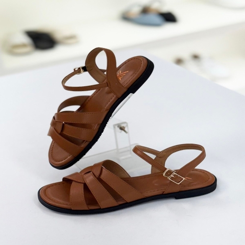 머랭고 글래디에이터 플랫샌들 1cm T25M09