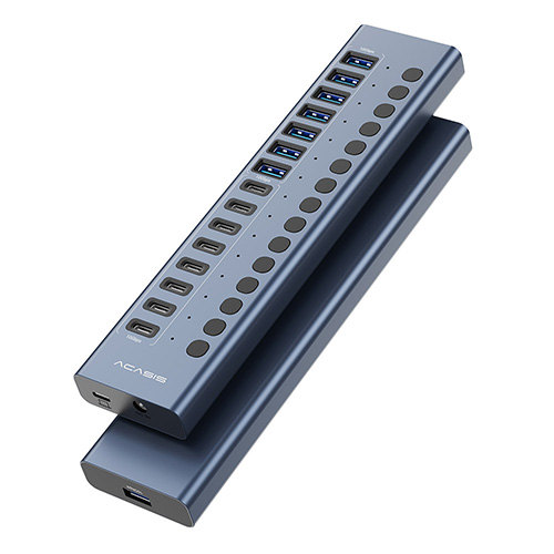 ACASIS HB16Pro (16포트/USB 3.1 Type A+C)이미지입니다. 누르면 해당 게시물로 새창이동합니다.