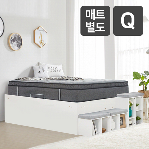 스스디 리프트업 가로형 600 수납 침대 Q (매트별도)