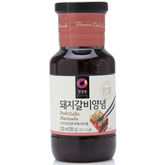 청정원 돼지갈비 양념 280g (1개)_이미지