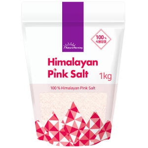 뉴트리바이오텍 네이처모닝 히말라야 핑크솔트 가는 소금 1kg (1개)