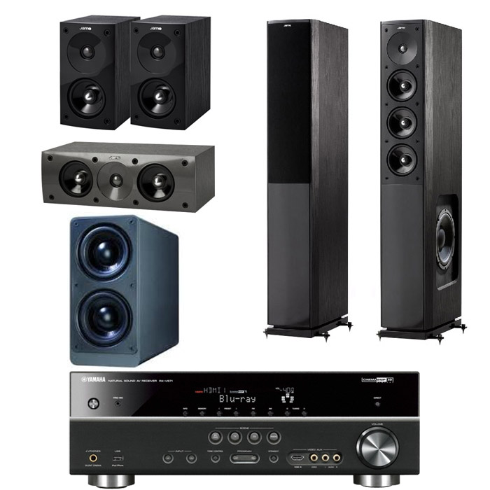 야모 S608 5.1채널 + 야마하 AV리시버 (RX-V571, Q2070)_이미지