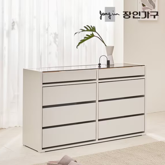 장인가구 올리세 E0 드레스룸 아일랜드 서랍장 1200_이미지