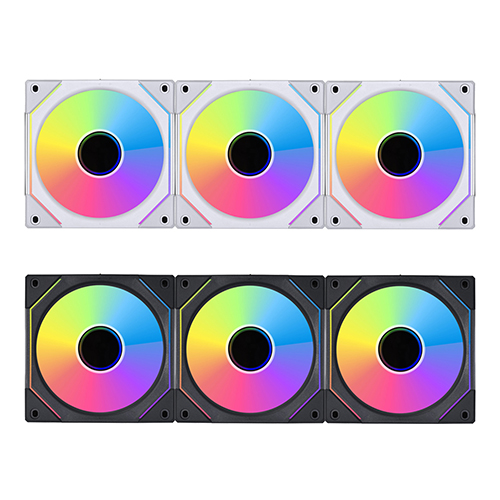 ���ȸ� UNI FAN SL-INF 120 RGB (��Ʈ�ѷ�/3��, ȭ��Ʈ)
