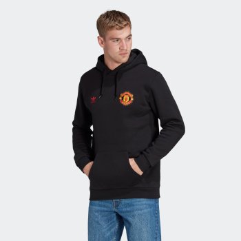 아디다스 맨체스터 유나이티드 에센셜스 트레포일 후드 HB4374