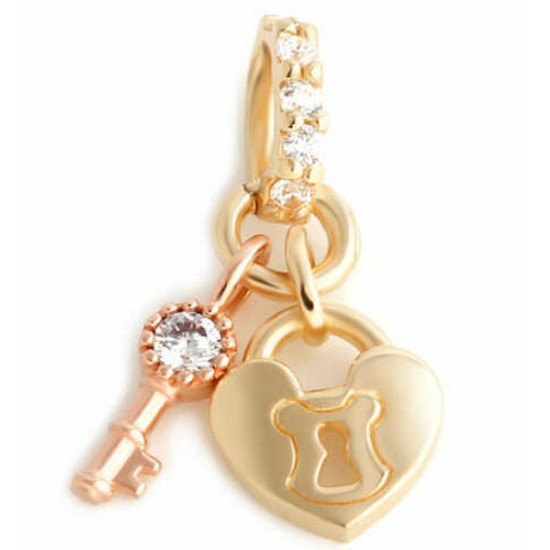 비앤비골드 14K 러브 자물쇠 키 큐빅 팬던트 NPP14801이미지입니다. 누르면 해당 게시물로 새창이동합니다.