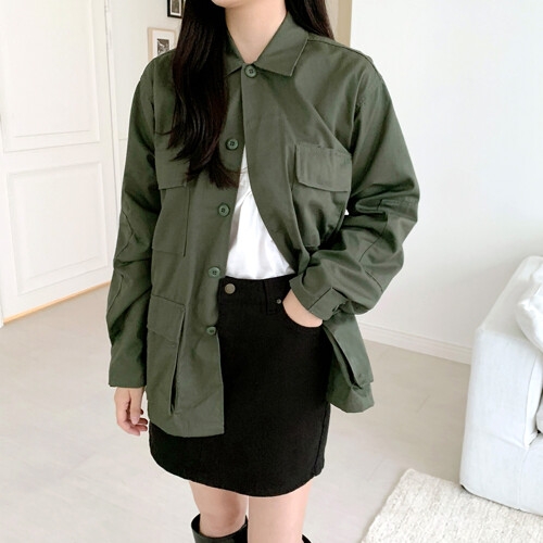 로스코 로스코 솔리드 BDU 셔츠 ROA13K_이미지