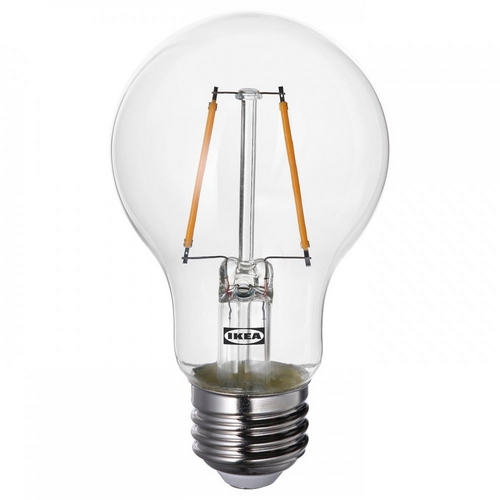 이케아 LED LUNNOM E26 150루멘 구형 전구 1.1W