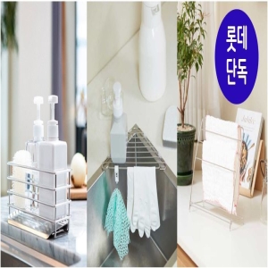 세호물산 밧드야 주방 완벽정리 3종 키친랙+코너선반+행주건조대 BEST템
