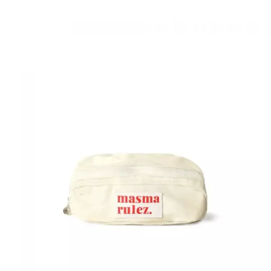 마스마룰즈 MASMARULEZ 180도 Hapoom cosmetic pouch _ 글리터리 베이지 MWF720P K1DU6XJ 50086