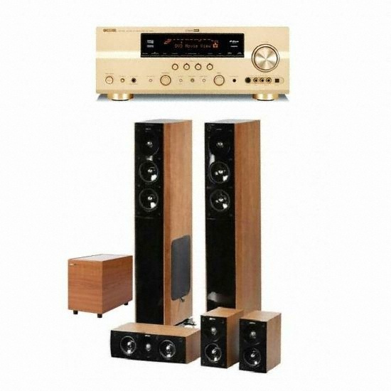 야모 S606 5.1채널 + 야마하 AV리시버 (RX-V863, SUB200)