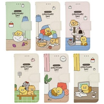 아이콘스 카카오프렌즈 <b>갤럭시</b><b>A33</b> 춘식이 오디너리데이 다이어리 케이스