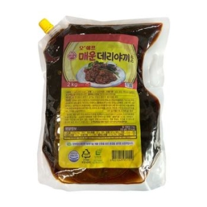 오쉐프 매운데리야끼소스 2kg (4개)_이미지