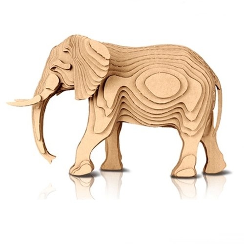 [불명] 콘타모_3D종이입체퍼즐 코끼리 L이미지입니다. 누르면 해당 게시물로 새창이동합니다.