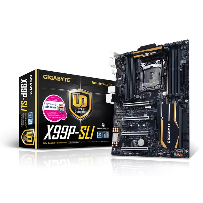 GIGABYTE GA-X99P-SLI 듀러블에디션 썬더볼트 제이씨현_이미지