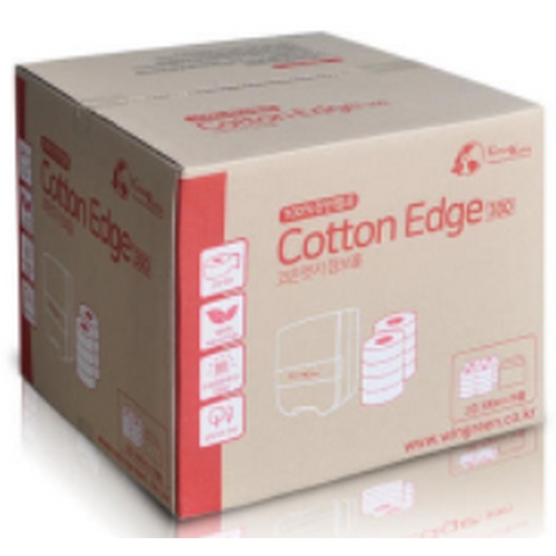 그린코리아 코튼엣지 점보롤 300m (16롤)_이미지