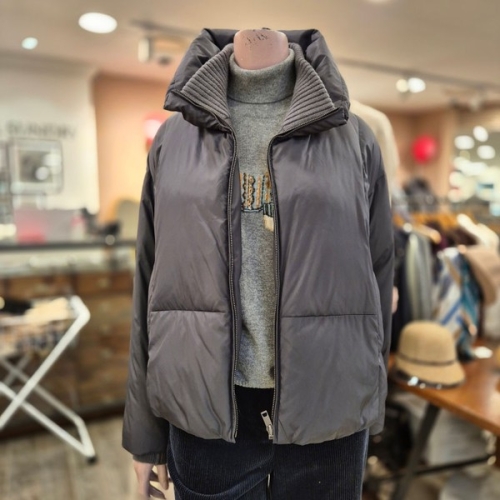 BCBG 올앤선드리 홀리 구스 다운 점퍼 _ A4W9F806 98 CH GRAY