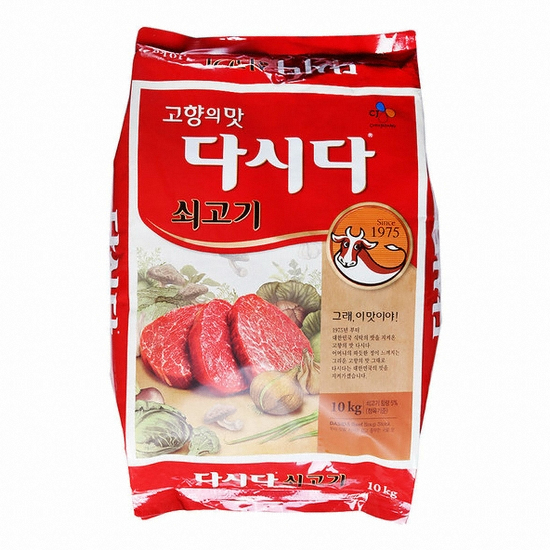 CJ제일제당 백설 다시다 쇠고기 10kg (1개)
