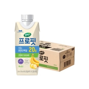 매일유업 셀렉스 프로핏 바나나 250ml (18개)_이미지