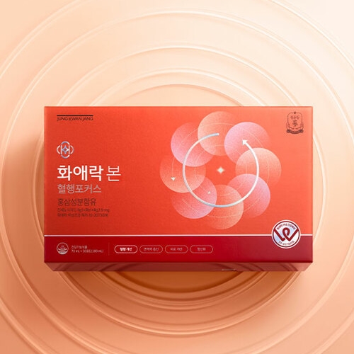 정관장 화애락 본 혈행포커스 70ml 30포 (4개)_이미지
