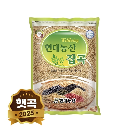  현대농산 국산 찰보리 2kg / 햇곡