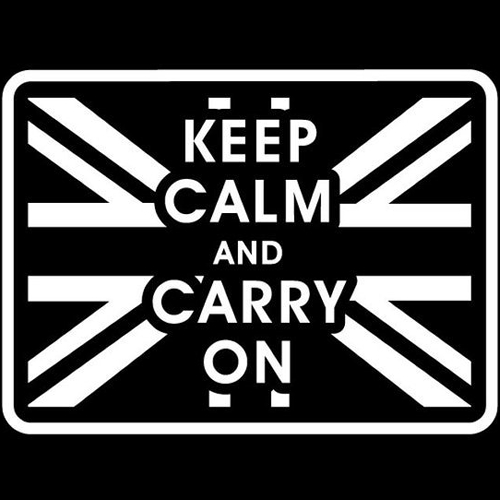 뭉키월드 자동차 스티커2 킵캠 앤 캐리온 01 LSC-227 (화이트)