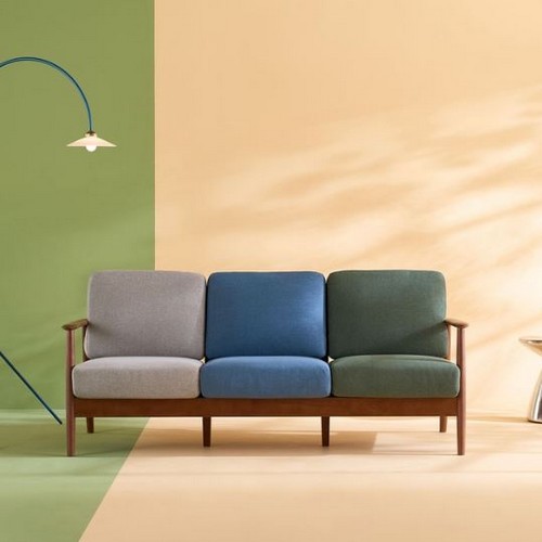 세계가구 네오 뉴탐 패브릭 소파 3인용