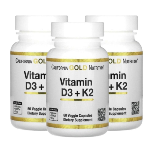 캘리포니아골드뉴트리션 비타민K 복합체 60캡슐 (3개)_이미지
