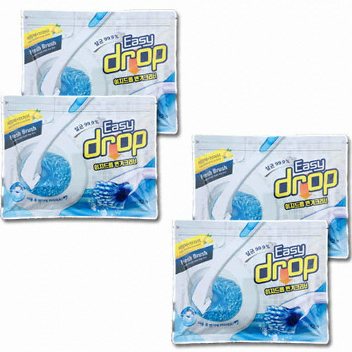 이지드롭 변기크리너 리필 12개입 (4개)_이미지