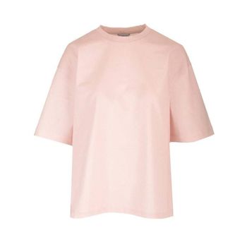 버버리 더블 레이어 저지 티셔츠 핑크 151822322