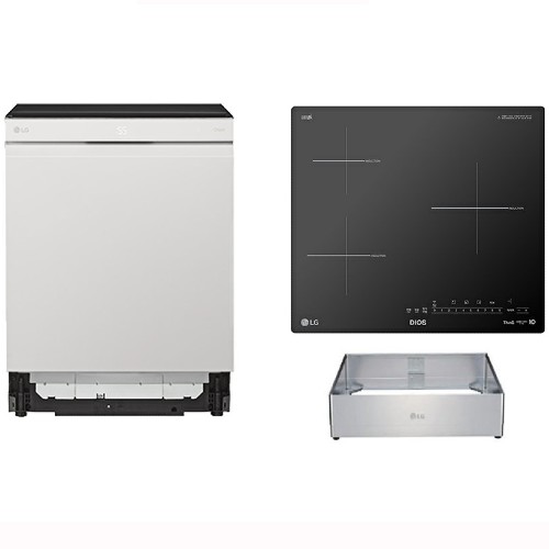 LG전자 오브제컬렉션 DUBJ4EL + BEI3GQUO (프리스탠딩, 15cm)_이미지